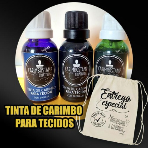 TINTA PARA CARIMBAR EM TECIDO
