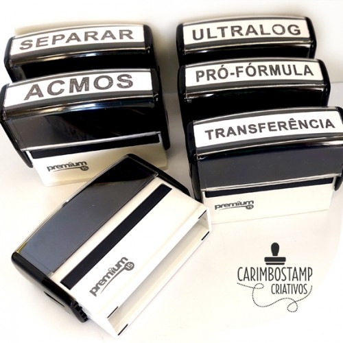Carimbos Corporativos 69 x 14 mm
