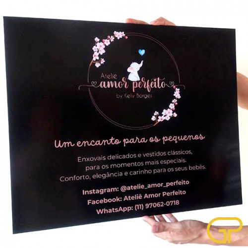 PLACAS PARA ESCRITÓRIO