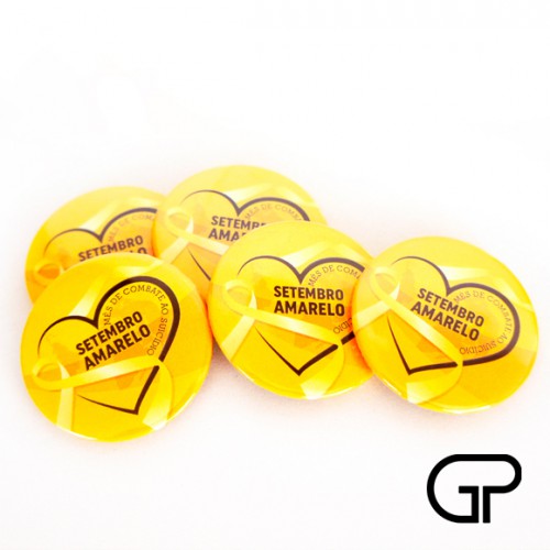 100 - BOTONS SETEMBRO AMARELO